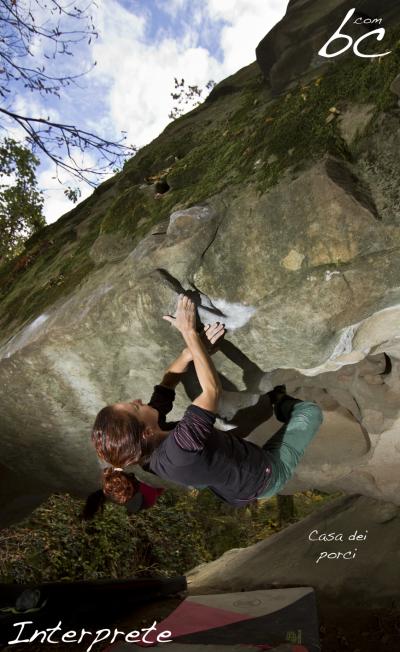 Nadia in "Casa dei porci"